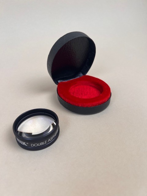 Volk 40D BIO Lens, Large Clear, with Case & Box