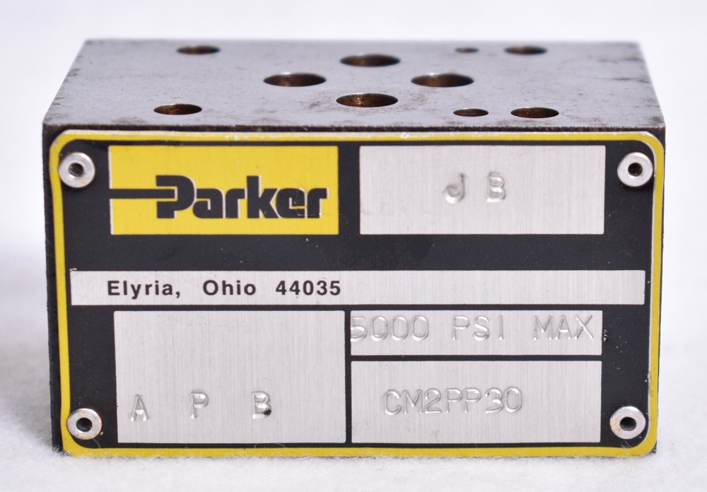 Parker Hydraulic Check Valve 5000 PSI CM2PP30