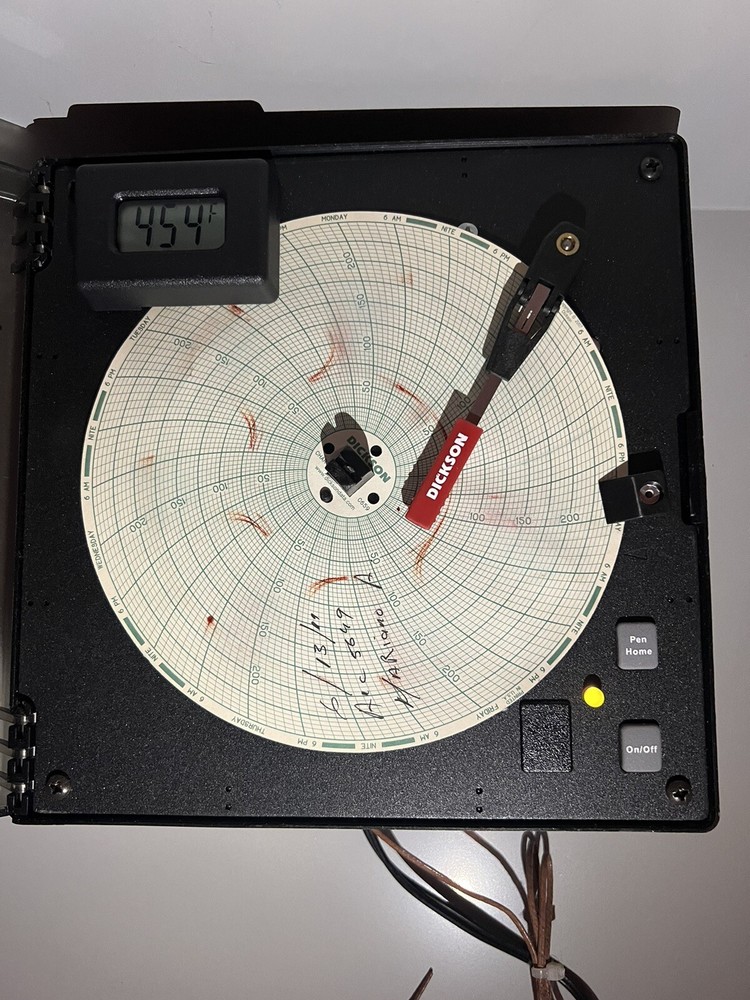 Dickson KT622 Temperature Chart Recorder