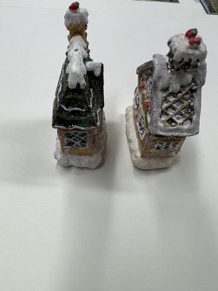 Mini Christmas clay gingerbread house