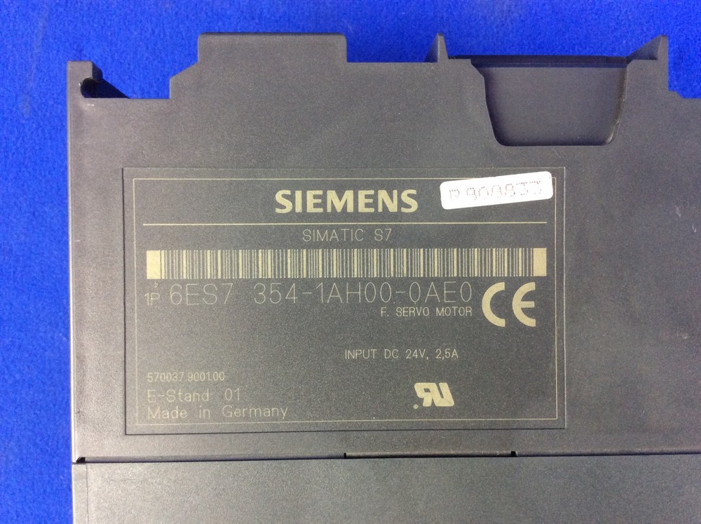 SIEMENS SIMATIC 6ES7 354-1AH00-0AE0 SERVO POSITIONER MODULE