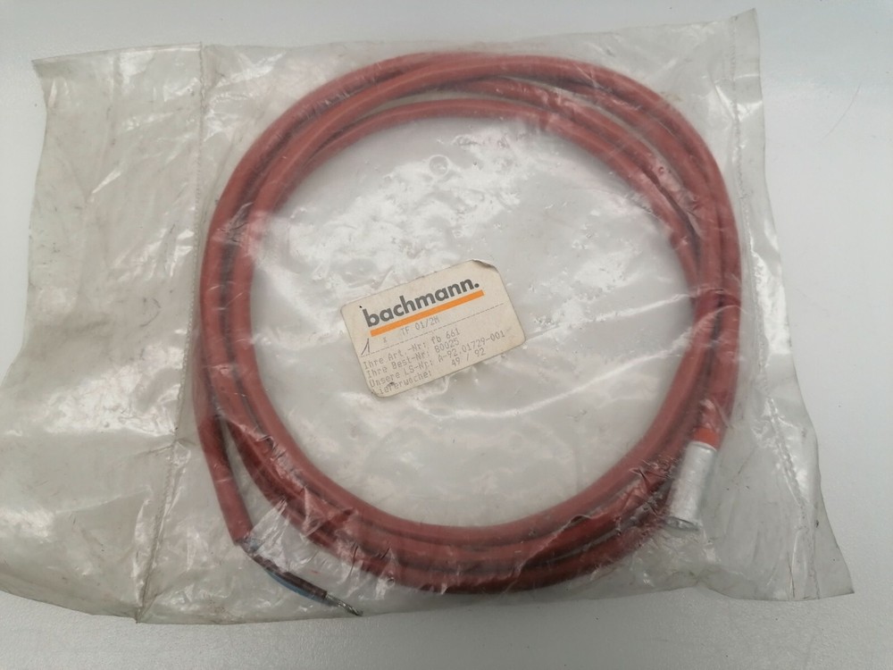 Bachmann Battenfeld Unilog Cable TF 01/2M Control Cable Control Line FB 661