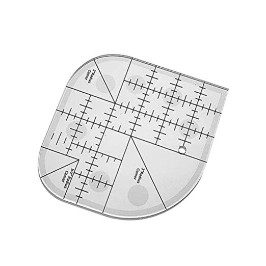 Acrylic Sewing Curved Corner Ruler,Sewing Patchwork Ruler Sewing Template