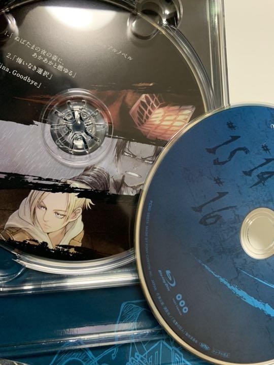 Attack on Titan Blu-ray 6 Seal Set