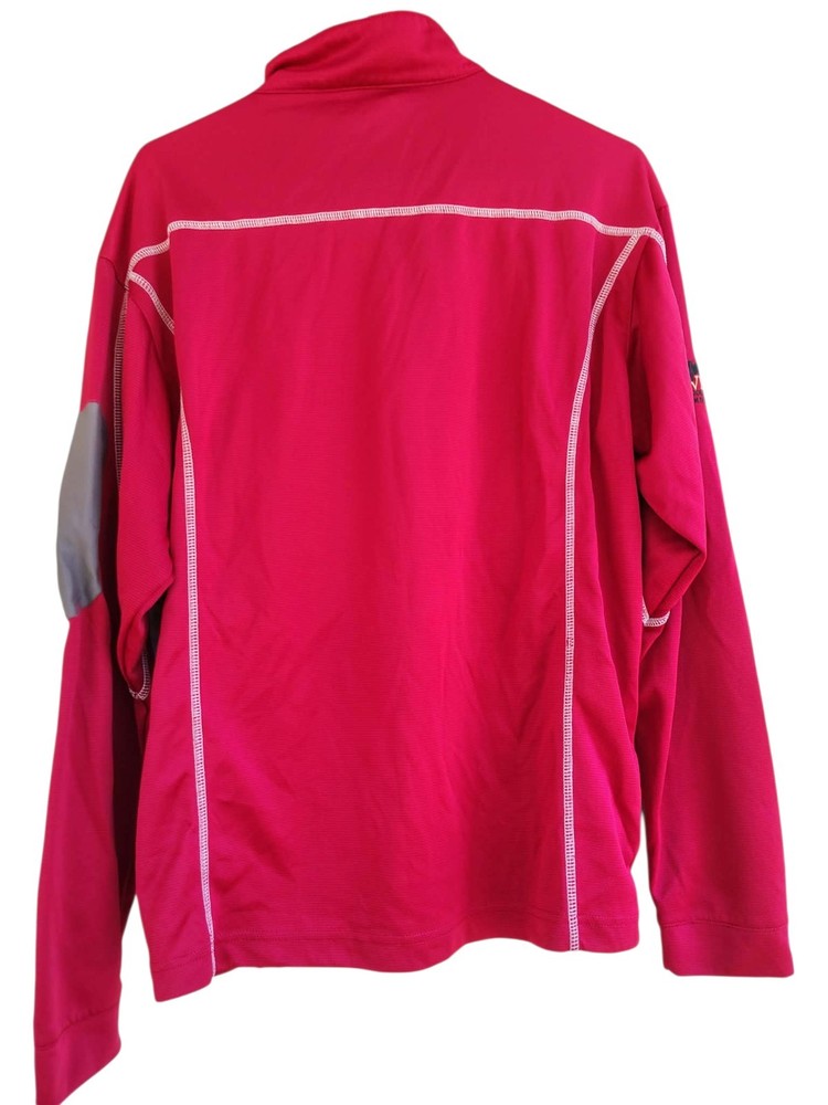 PING SensorCool Pullover Jacket Men’s L Red 1/4 Zip Golf Athletic Lightweight
