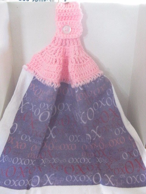 Crochet Kitchen Towel ~ St Valentine's Day ~ **Gift Idea