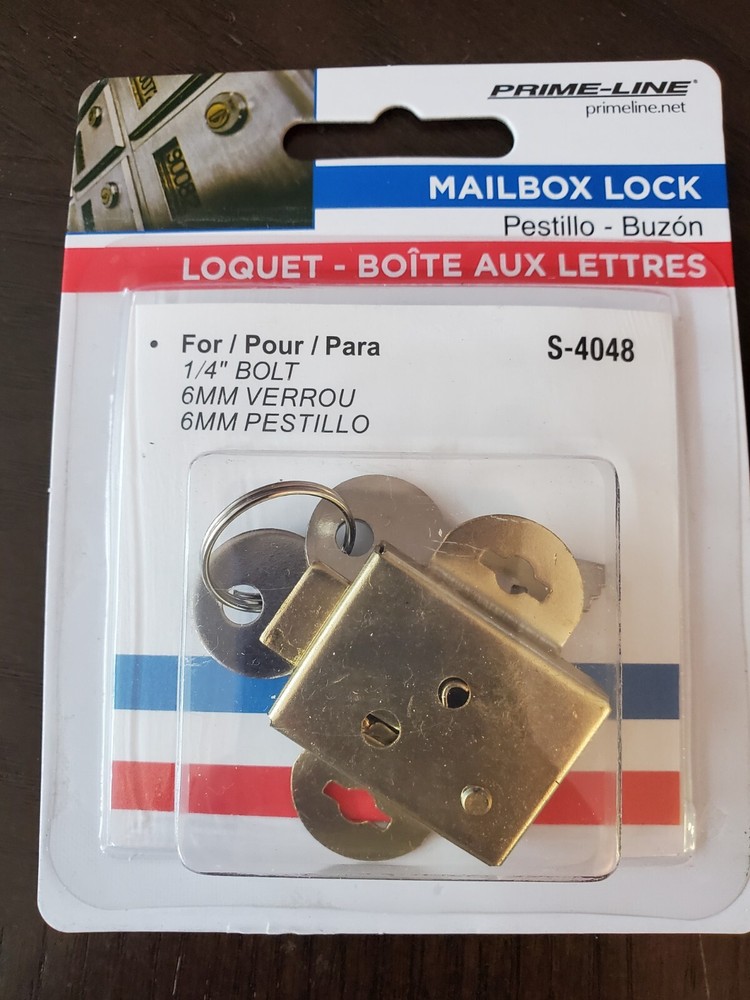 Mailbox Lock S 4048 For 1/4inche Bolt