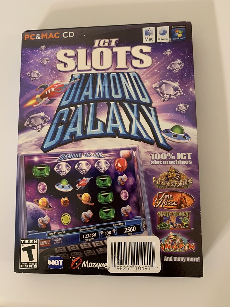 IGT Slots Diamond Galaxy PC/Mac 2012 Authentic Slots