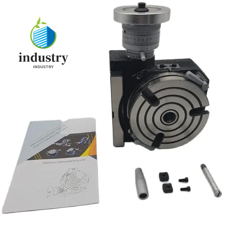 HV5 Diameter 125mm Vertical and Horizontal Milling Machine Rotary Table