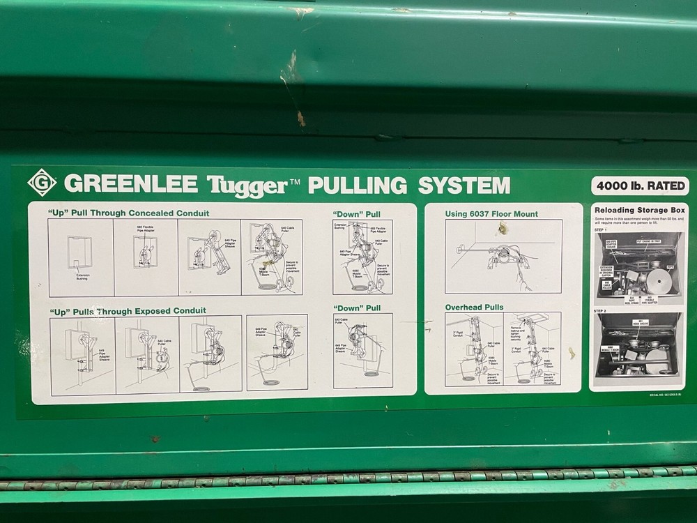 GREENLEE 676 WIRE PULLING TUGGER SYSTEM