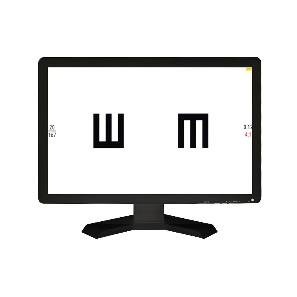 19 Inch Screen Vision Meter Panel LED Vision Test Meter Eye Tests