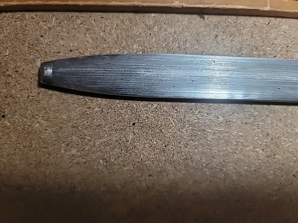 Brown knife hone and chisel