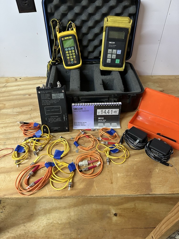 Siecor Optical Test Equipment