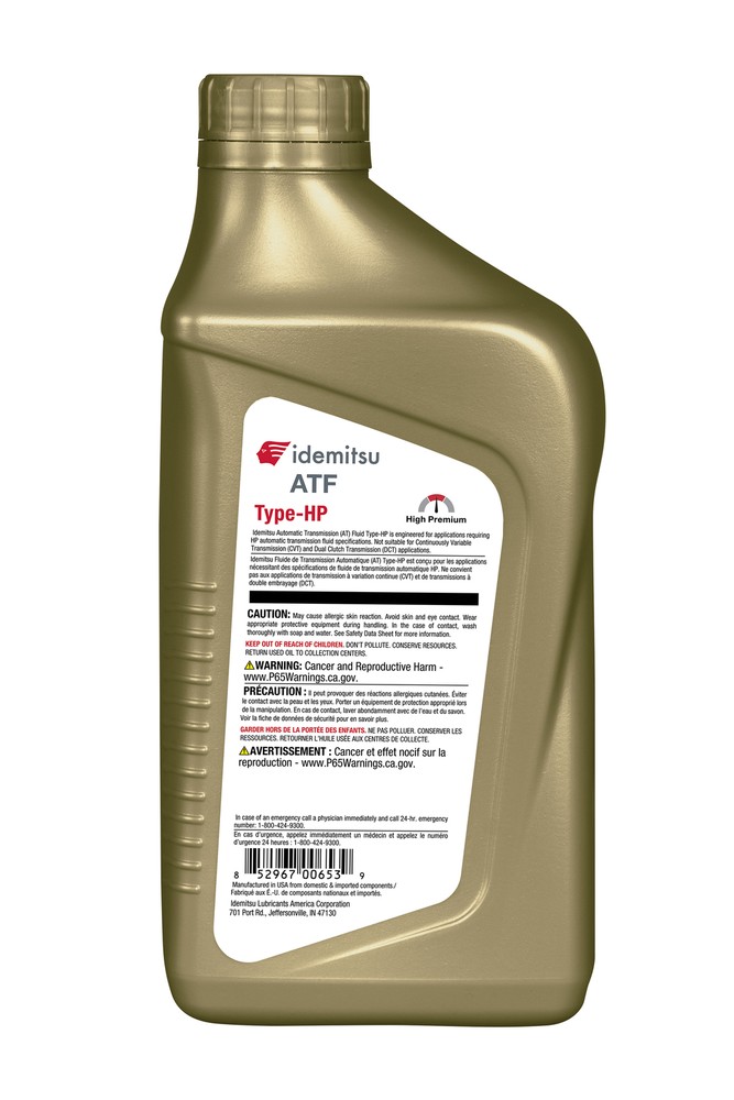 Idemitsu 30040099-75000C020 ATF Type HP Automatic Transmission Fluid - 1 Quart