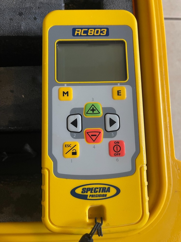 Spectra Precision Trimble Model DG613 Red Beam Straight Pipe Laser
