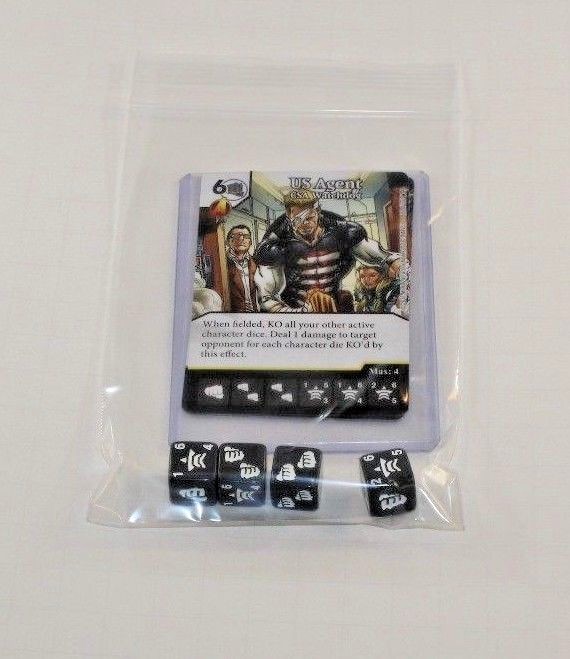 Marvel Dice Masters Mighty Thor * US U.S. AGENT * RARE Uncommon Set CUR 4 dice