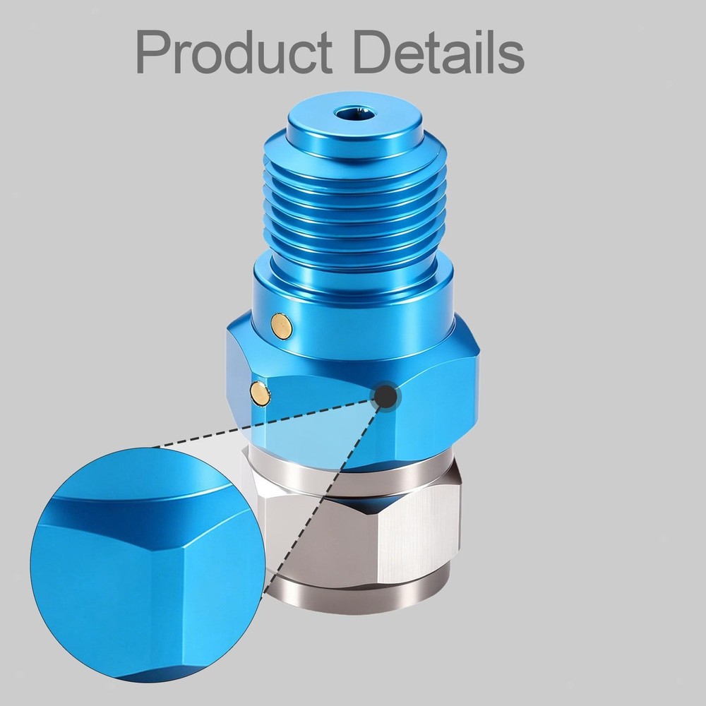 Airless Paint Sprayer Swivel Joint Replace Practical Professional Alloy