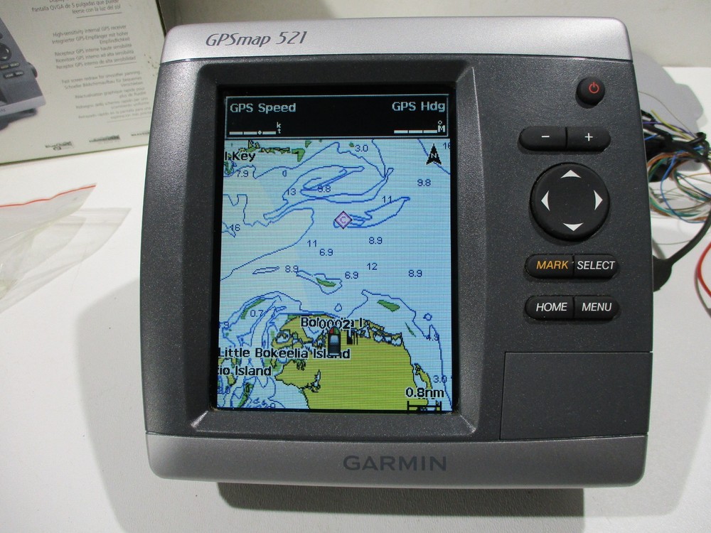 Garmin GPSMAP 521 5" Color Chartplotter w/ Internal GPS Antenna BlueChart