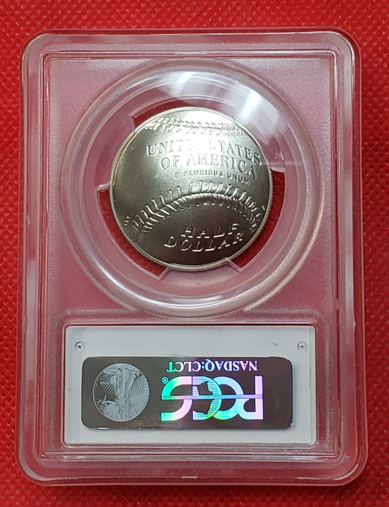 2014-D Baseball Half Dollar PCGS MS 70 First Pitch Baltimore