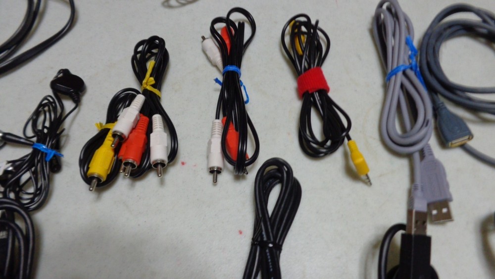 22 Different Cords for Different Items Games etc.