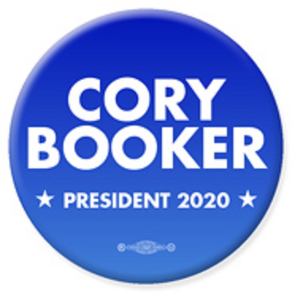2020 Cory Booker For President Campaign Button