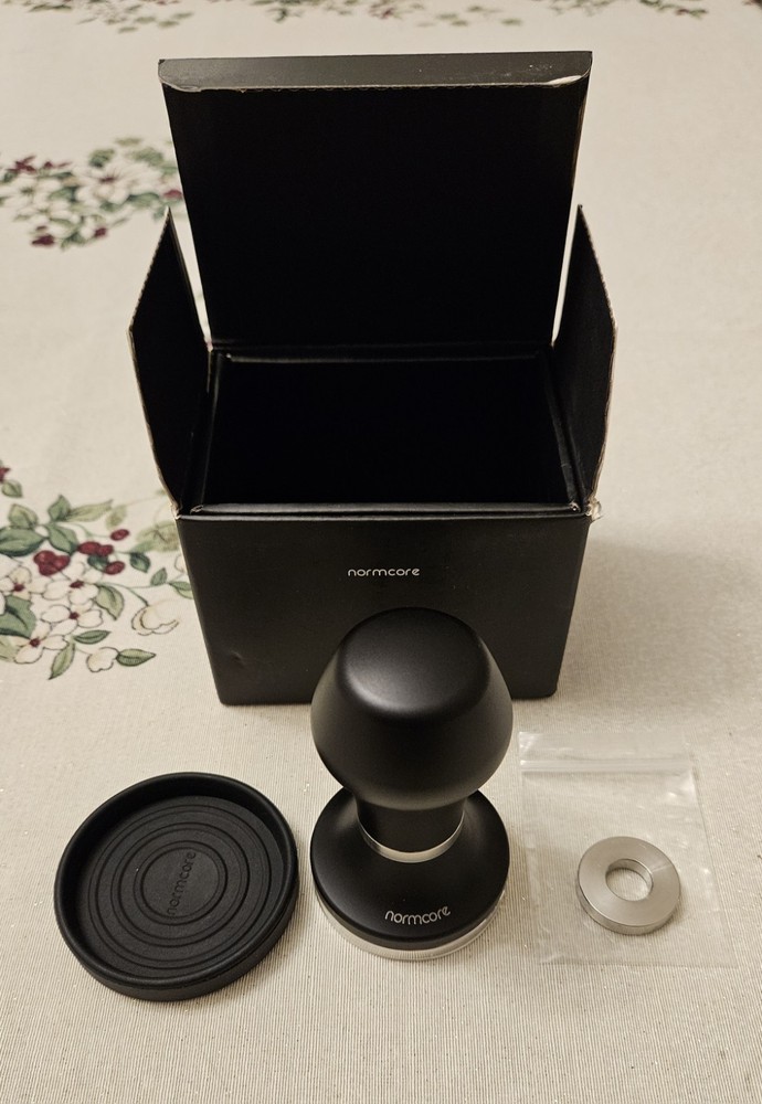 Normcore Coffee Espresso Tamper 53.3mm, Ripple Base, Heavy Duty Handle -OPEN BOX