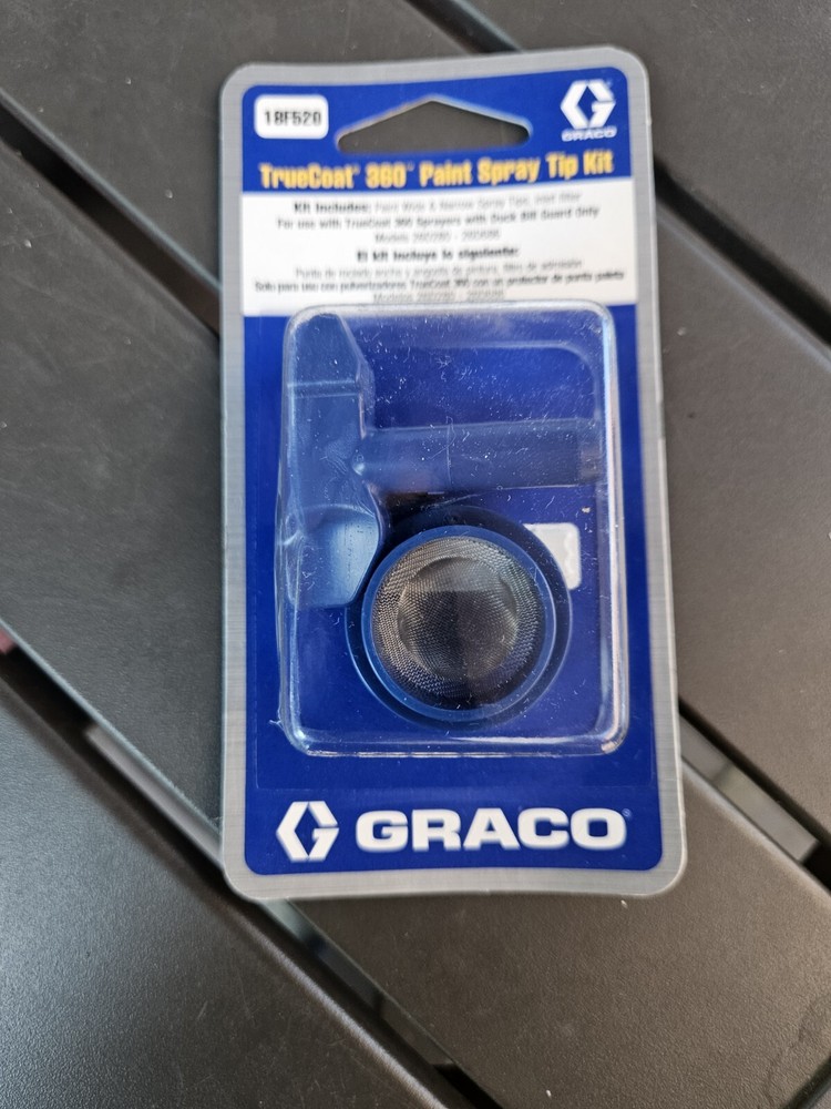 Graco Truecoat 360" Paint Spray Tip Kit