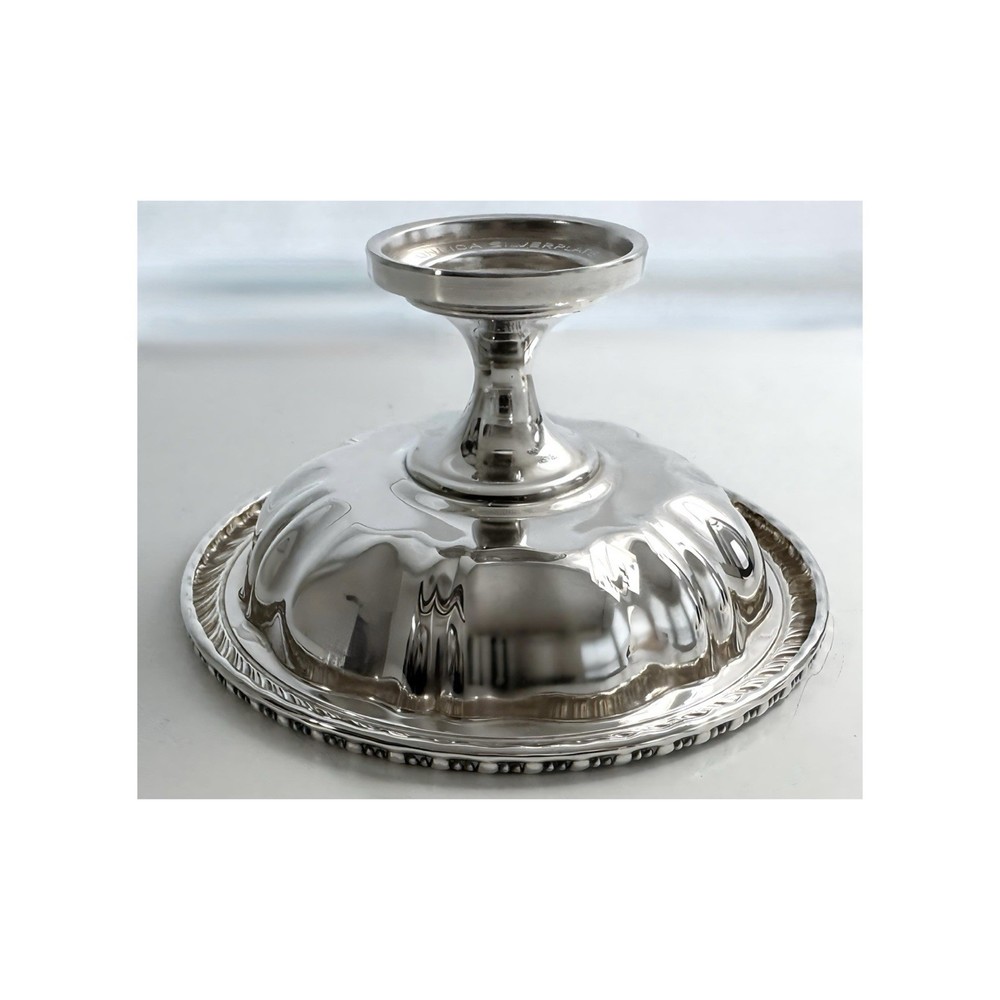 Oneida Vintage Silver Plate Mid-Century Footed 6” Compote