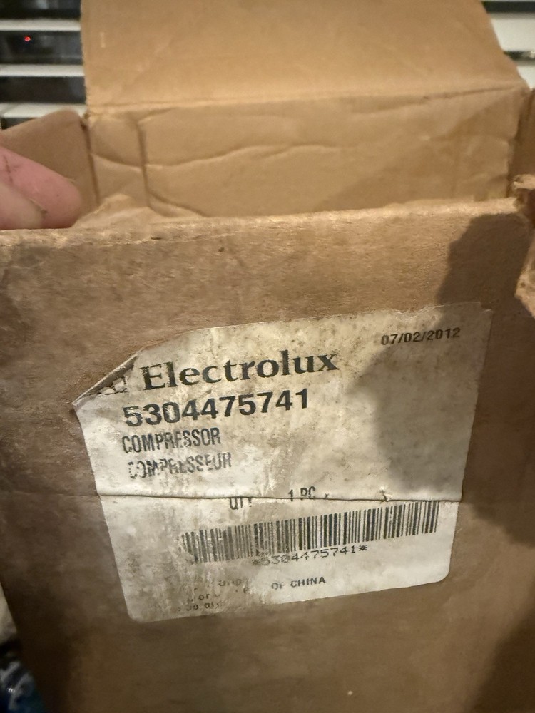 Electrolux air conditioner Compressor Replacement 5304475741