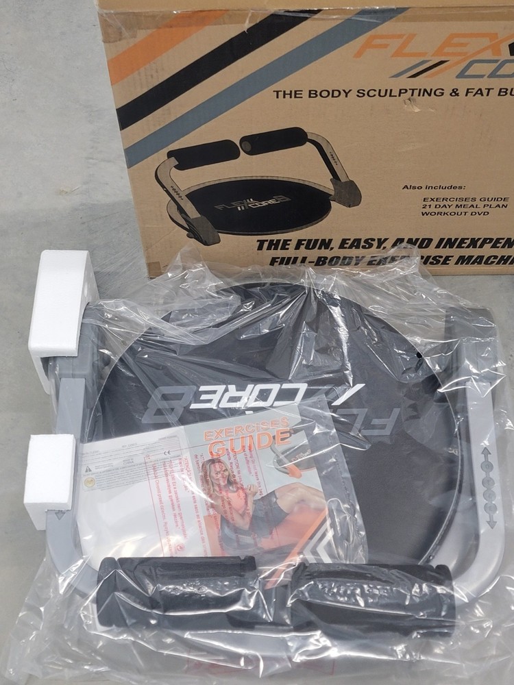 Flex Core 8 Exercise Ab Trainer Body Sculpting Exercise Machine System