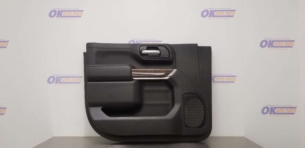 20 GMC SIERRA 1500 ELEVATION DOOR PANEL FRONT LEFT DRIVER BLACK CLOTH