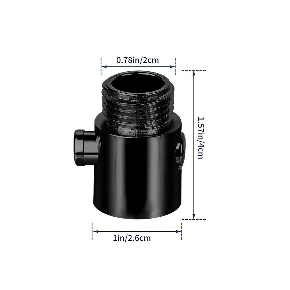Water saving Shower Valve Head with Control Switch and Water Stop Valve