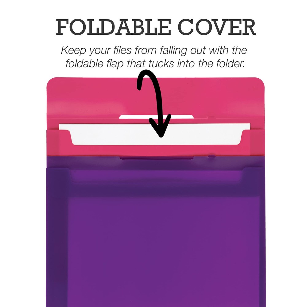 Cascading Wall File Organizer, Classrom Organization and Storage, 6 Removable...