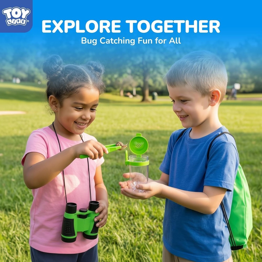 Bug Catcher for Kids, Bug Catching Kit Kids Explorer Kit with Bug Net, Catchi...