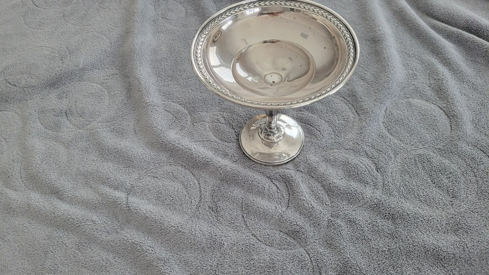 KMK Sterling Silver Compote