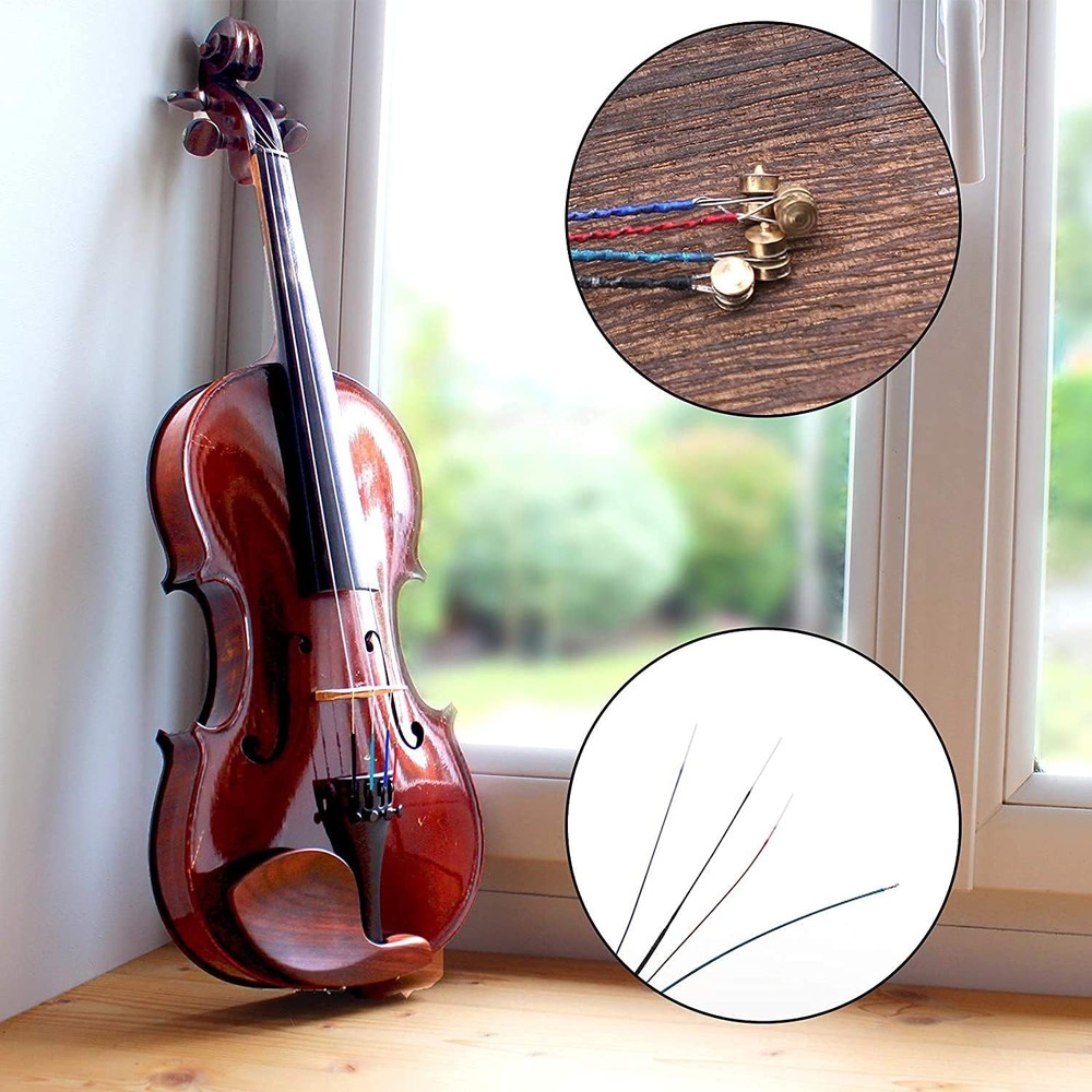 SAVITA 4/4 Violin String Universal Set Classic Silver String (GDAE) Steel Core w