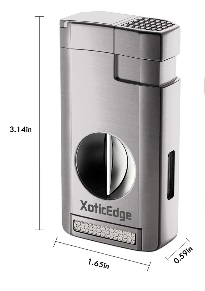 Prestige Import Group Lumina Torch w/ V-Cut (Silver)