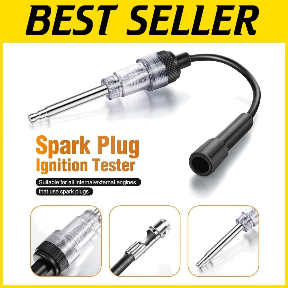 Car Compression Tester Kit with Spark Plug Tester