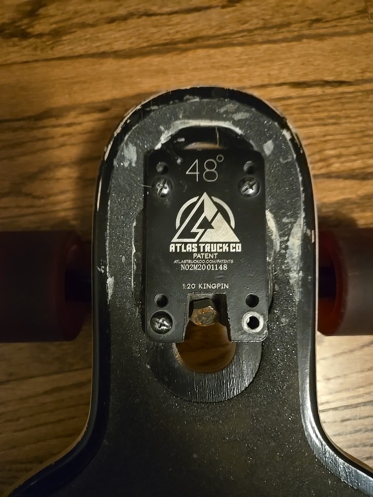 DB Phase 40" Longboard Red and Black With Cloud Ride Wheels