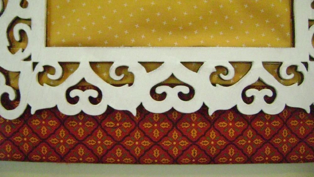 Thanksgiving Greeting Frame with Table Topper