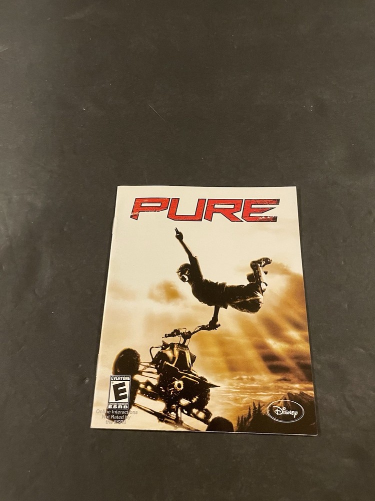 Pure ps3 Manual Only