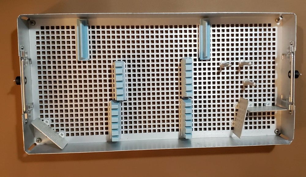 MICROMEDICS STERILIZATION CASE 20" X 10" X 2"