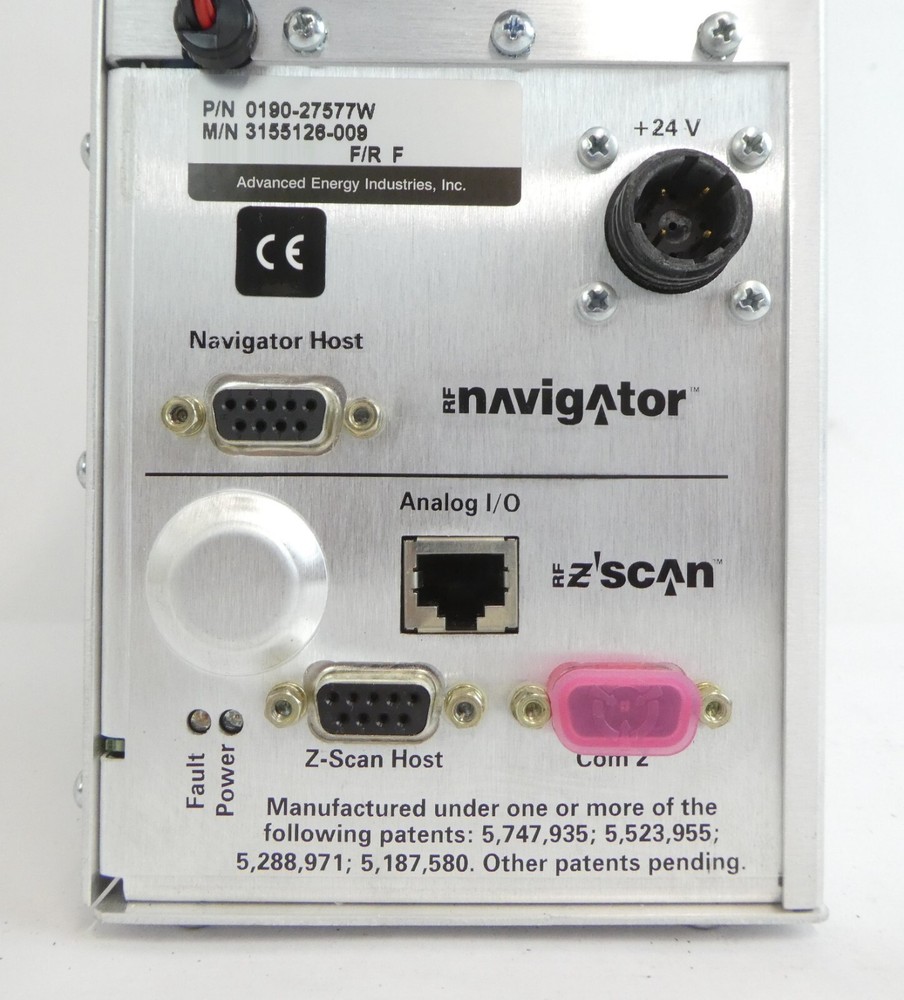 RF Navigator AE Advanced Energy 3155126-009 RF Match Network Working Surplus