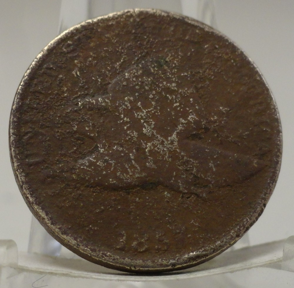 1857 United States flying eagle cent, #71251