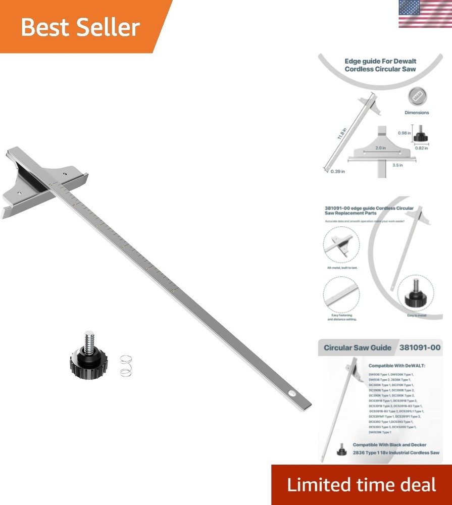 Circular Saw Guide Replacement for De-Walt – Precision Cutting Made Easy