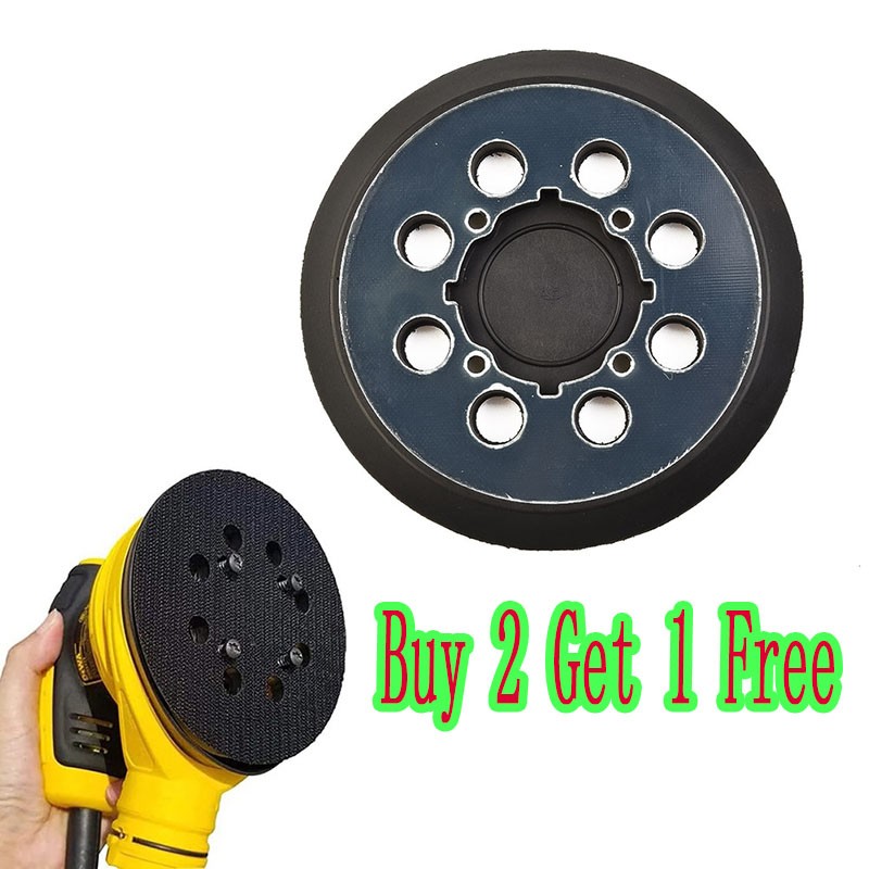 5" 8 Hole Hook & Loop Orbital Sanding Pads for Dewalt DWE6421 DWE6423 DCW210B