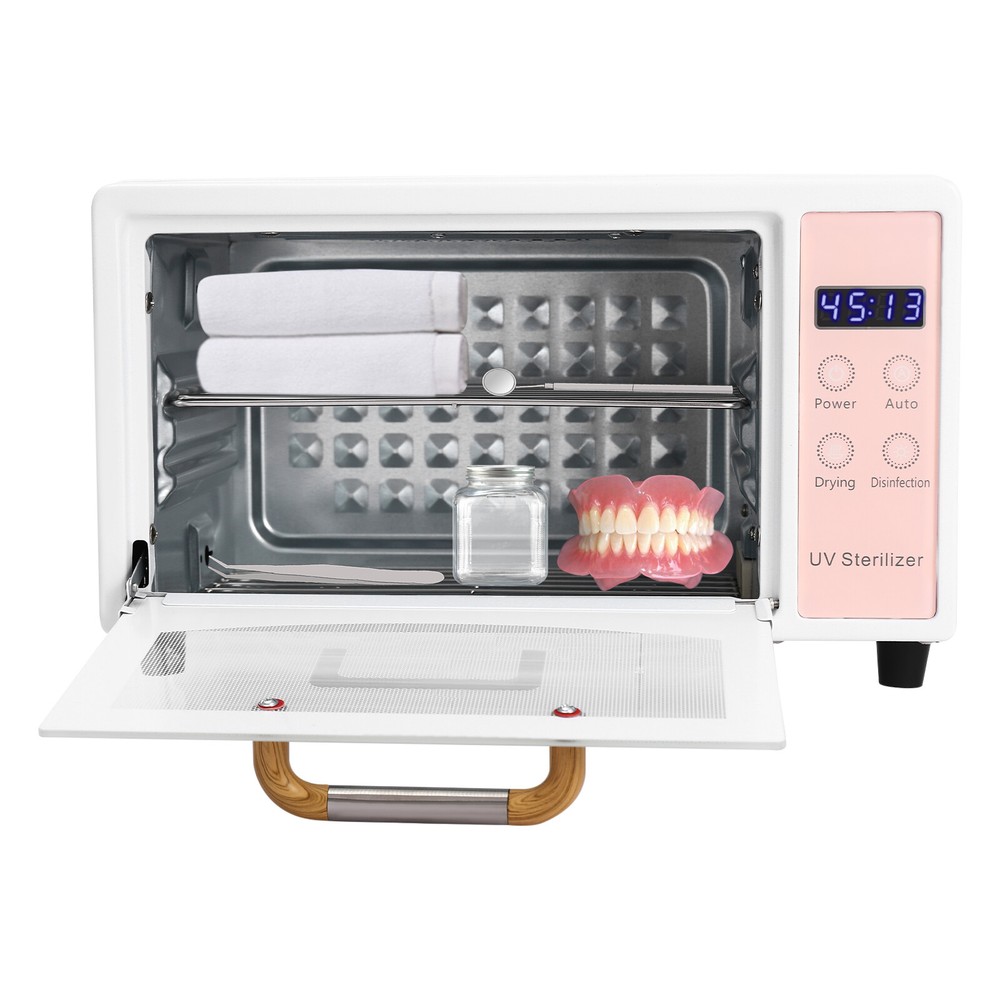 Nail Cleaner Box Nail Tool Sterilizer Multi-Functional Tabletop Drying Box 160W