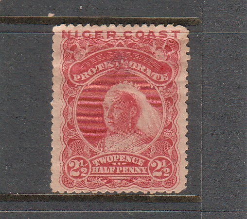 NIGER COAST....  1894  2½d green mint....cv £30