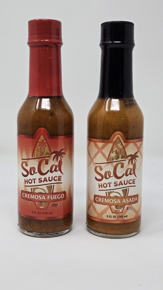 Socal Hot Sauce 2 Pack Cremosa