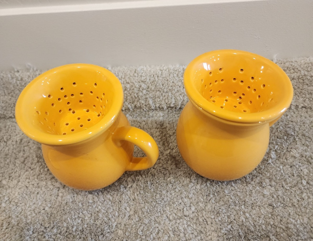 🪻Chantal Coffee Tea Mug w/Infuser Lid